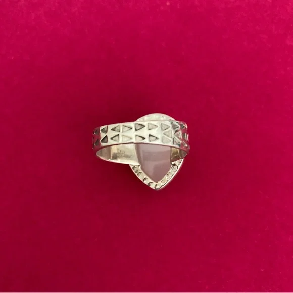 Amy Kahn Russell Moonstone 925 Silver Ring - Picture 11 of 11